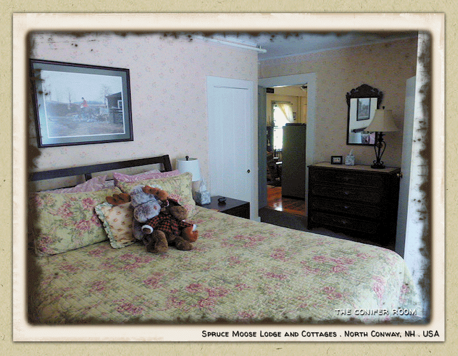 White Mountain lodging in North Conway NH - Conifer Room New Hampshire Bed and Breakfast