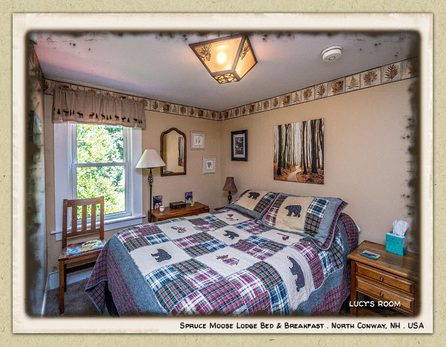 Spruce Moose Lodge - Lucy's Room Bed and Breakfast in NH - Lucy's Room