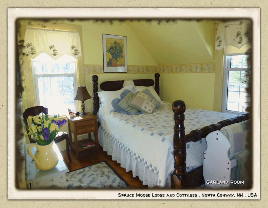 Garland Room Vacation in New Hampshire's Best Bed and Breakfast